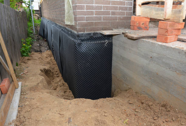 SJ Waterproofing Pros technician performing targeted Crawl Space Encapsulation assessment in Wenonah, NJ